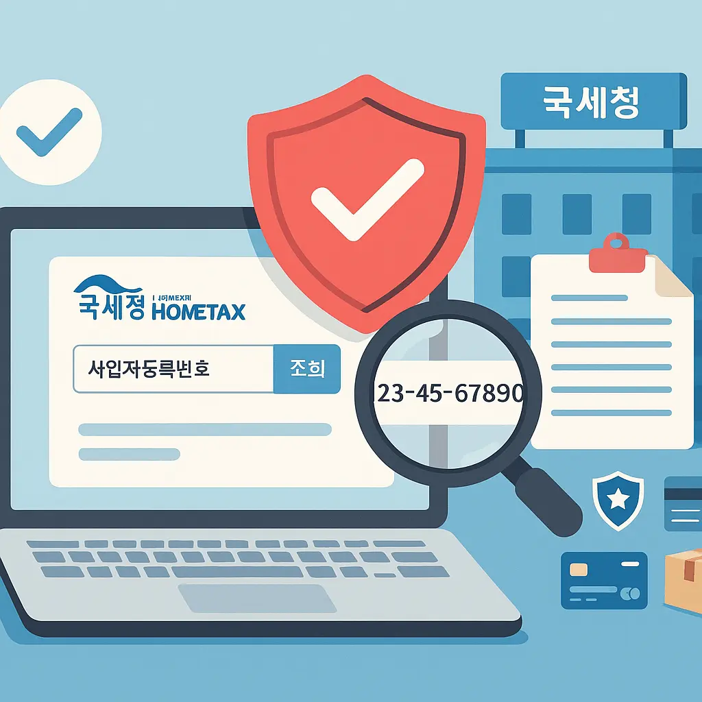 사업자 번호 검색 방법 (2025년 기준)