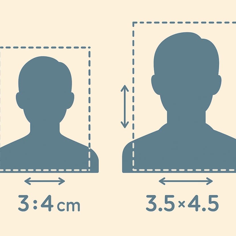 증명사진 크기 조정 방법 (2025년 기준)